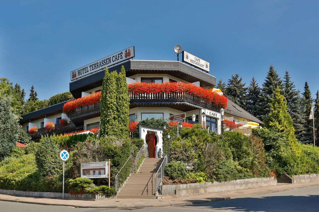 Themen Hotel Terrassen Cafe Bad Münder am Deister Zewnętrze zdjęcie